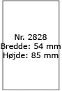 Formatet herunder er gengivet i halv størrelse - 2828