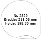 Formatet herunder er gengivet i halv størrelse - 2829
