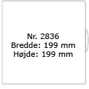 Formatet herunder er gengivet i halv størrelse - 2836