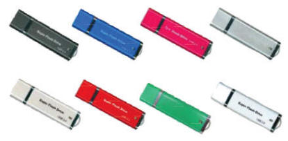 USB 2.0 Mermaid Super Talent Flash Nu ogs� med farvet aluminiumshus i 0,53 godstykkelse