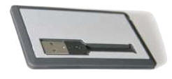 Credit Card USB i aluminium