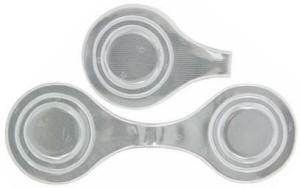 Reflekterende magnet i reflekterende vinyl.