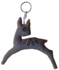 Reflex plysdyr - hjort