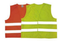 YLA01 Reflekterende vest i EU-standard.