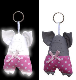 Reflekterende blød gris