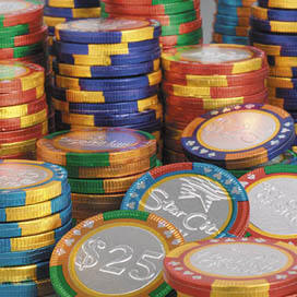 Steenlands chokolade casinomønter