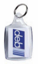 N�glering plast  70 x 45 x 6 mm..