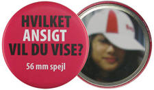 Badges, som lommespejl.