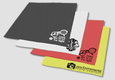 Brug Super Hi-Microfiber kluden med tryk til at promovere Deres virksomhed