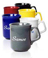 Samos stent�jskrus - velegnet med trykt budskab