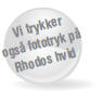 Vi trykker også med fototryk på Rhodos - hvid.