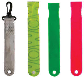 BAG HANGERS - Hanger med sort plastikklips, drejelig.