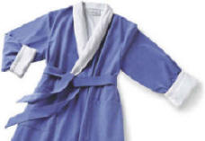 Double layer bathrobe 380g/m� Reklamegaver i den bl�de ende - vaskeklude, h�ndkl�der - badelagner - plaids, etc..