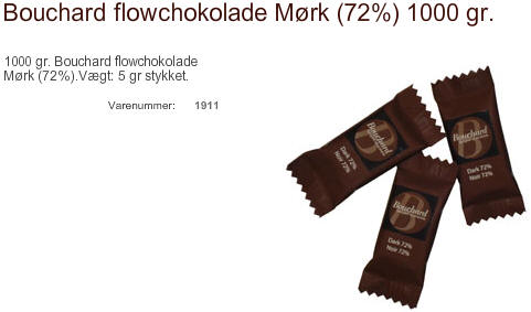 Bouchard FLOW CHOKOLADER