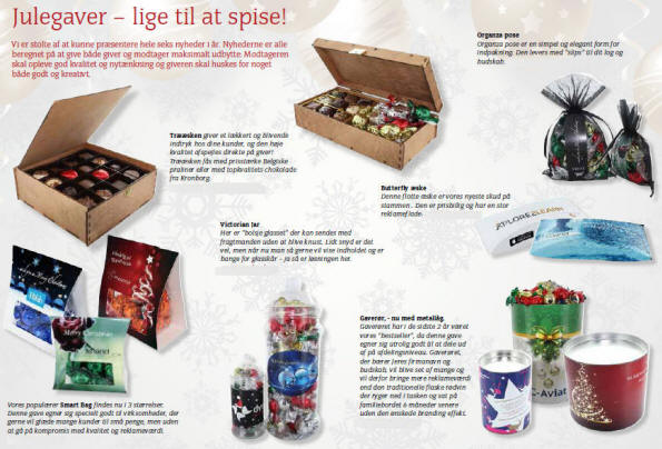Julegaver - lige til at spise