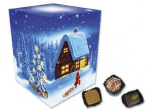 Julekalender kube standard Hytte  
