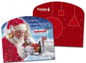 Eksempel p� eget design - Julekalender til bord