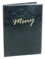 Menu folder, black 65483