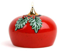 Oil lamp, Christmas 02.018.1