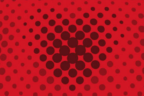 Dørmåtte - DOT LOVE Format: 60 x 90 cm..