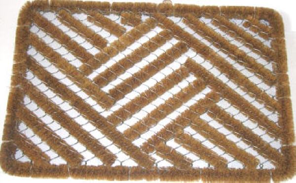 Kokosmåtter Format: 60 x 40 cm..