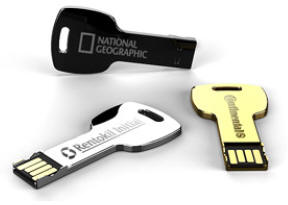 Key USB stick velegnet til lasergravering