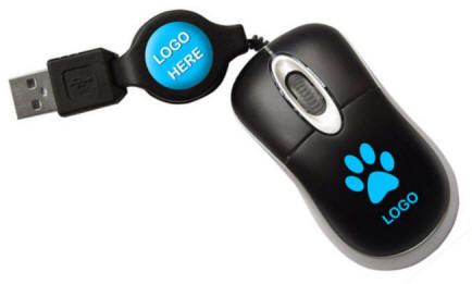 Beetle USB Mini-Mouse har små dimensioner, en smuk fremtoning, og findes i 6 anderledes farver.