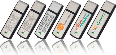 Flash-drives med et væld af muligheder med individuel gravering - også i små oplag