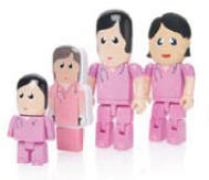USB med id� og eget logo med tryk kort sagt, en l�sning for alle!