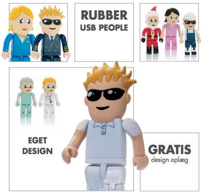 Rubber USB PEOPLE