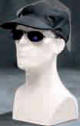 Hoved, underkrop og torso til herre og dame i plast, styropor eller acryl