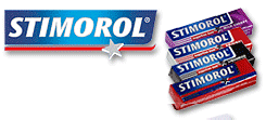 STIMOROL® Reklame Stick Original STIMOROL® i individuelt trykt indpakning. Fremhæv Deres reklamebudskab med stærke mærkevarer.