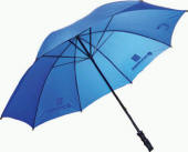 GU-G008 Manual Open Golf umbrella Size: 30" x 8 K Fiber glass shaft and ribs Fabric: 190T nylon EVA Handle