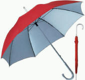 SU-S016 24" X 8K Fabric: 190T polyester Frame: 14 mm. aluminium shaft and fiberglass ribs Plastic handle