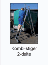 To-delte kombistiger