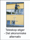 Teleskop-stige - Det �konomiske alternativ