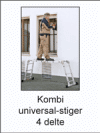 4-delte kombi universalstiger