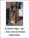 Enkeltstiger i aluminium.