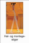 Hal- og montage-stiger