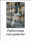 Platform-stiger med gel�nder