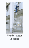 3-delte Skydestiger 