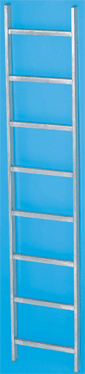 Skakt-stiger, rustfrit st�l V4A (1.4571