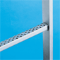 Skakt-stiger, galvaniseret st�l