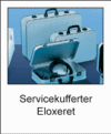 Servicekuffert - eloxeret (uden indretning). Robust, eloxeret kuffert. St�dlister i plast hele vejen rundt. 