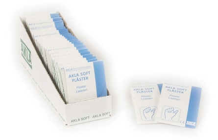 Dispenser til plasterstrips