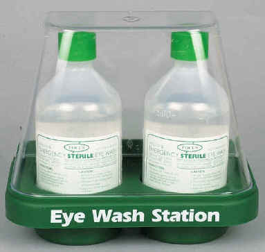 �jenskyllestation med 2 stk. 1/2 l flaske uden �jenkop/kipventil.