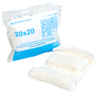 Førstehjælp Combi / trykbandage 20 x 20 cm.. Dess.: 92502.