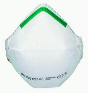 Dess.: 0180850225 Willson Ffp2 Flatfold 4210 FFP2D foldbar maske