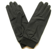 Dess.: 08906s-006 Silkehandsker med fleecefoer, nylon manchet. 110 gram.