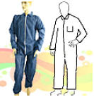 Coverall with Collar